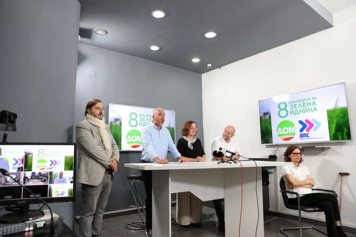 Коалиција за зелена иднина: Крај на пи-ар манипулациите — граѓаните не се трофеи, достоинството е најважно