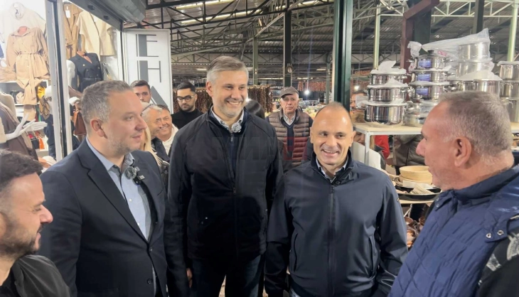 Filipçe nga Kumanova: Me LSDM-në dhe Kostovskin tregu do të rikonstruohet, nuk do të shitet 