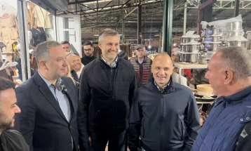 Filipçe nga Kumanova: Me LSDM-në dhe Kostovskin tregu do të rikonstruohet, nuk do të shitet 