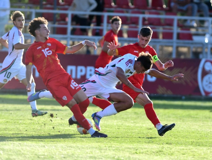 У18: Минимален пораз на македонските фудбалери од Словачка