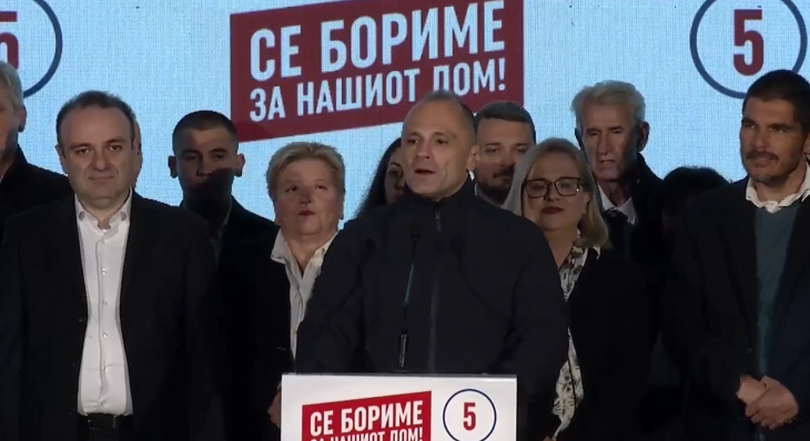 Filipche in Aerodrom: Let's put an end to destructive policies and country's decay