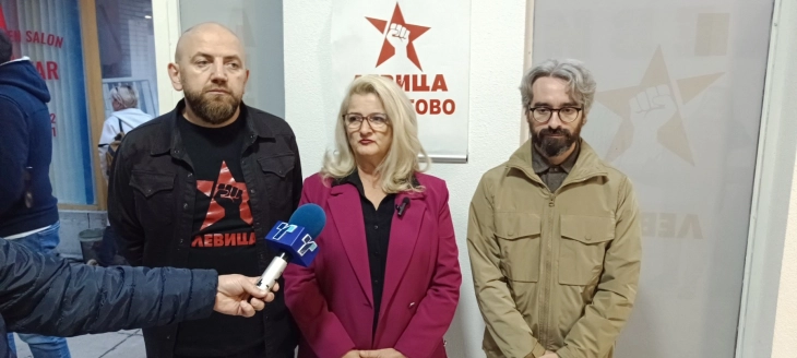 Levica presents election programme in Tetovo