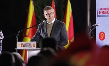 Мицкоски од општина Ѓорче Петров: Црвените линии на СДСМ и Венко се нов подарок за Бугарија, на 19 октомври да го заокружиме бројот 9 за Македонија да победи