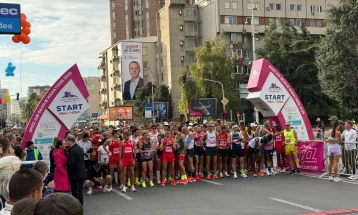 Стартуваше 21. издание на Виз Ер скопски маратон