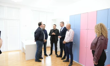 Mickoski: Nga nëntori fillon me punë kopshti i sapondërtuar në Angellci, komuna e Vasilevës, do të përkujdeset për 53 fëmijë