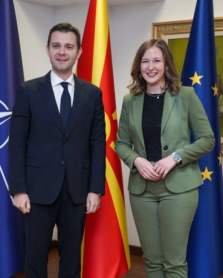 FM Mucunski meets Austria’s Minister of Europe, Integration and Family, Claudia Plakolm