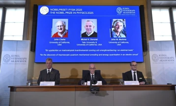 Nobel Prize in Physics goes to trio of US-based quantum scientists