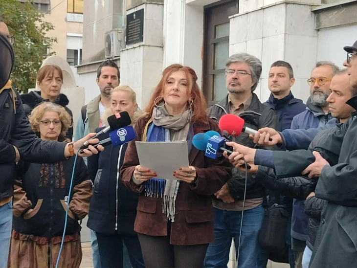 Атанасовска: Усвоена првата тужба од серијата од 800 судски постапки за заштита на правата на вработените во културата, се бара договор со ресорното министерство