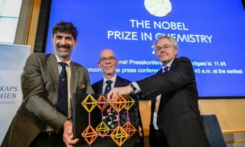 Nobel Chemistry Prize goes to trio who developed molecular frameworks
