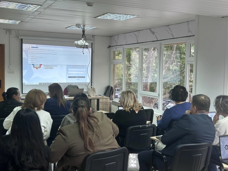 Министерството за јавна администрација започна со обуки за користење на модернизираниот ИСУЧР