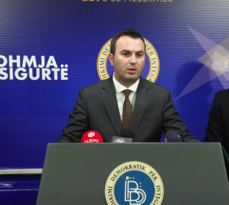 Reagim i nënkryetarit të BDI-së, Arbër Ademit, lidhur me akuzat e kryeministrit Mickoski