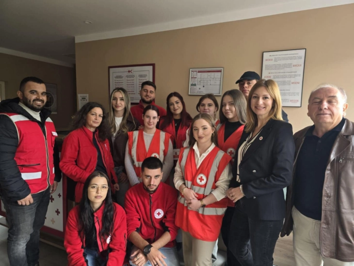 Размена на искуства  и добри практики помеѓу Црвен крст Куманово и Црвен крст Драч