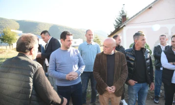 Valbon Limani promovon tre investime të reja në Çegran: Projektet janë investime nga taksat e qytetarëve