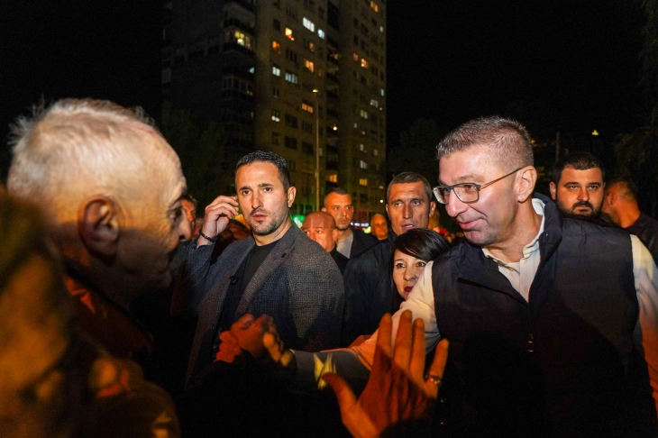 Mickoski nga Kisella Voda: Fushata e LSDM-së tregon se ata po luftojnë për të mbrojtur korrupsionin