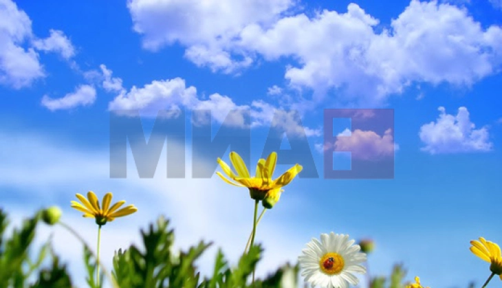 Mot me diell me vranësira të vogla deri në mesatare, temperatura maksimale do të arrijë 22 gradë