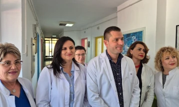 Повторно трисменско работење на Одделнието за педијатрија во охридската болница