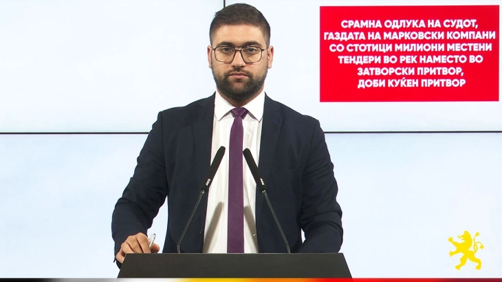 Манасиевски: Срамна одлука на судот, газдата на Марковски компани да каже дали милионите завршија кај Заеви во Бугарија и Дубаи