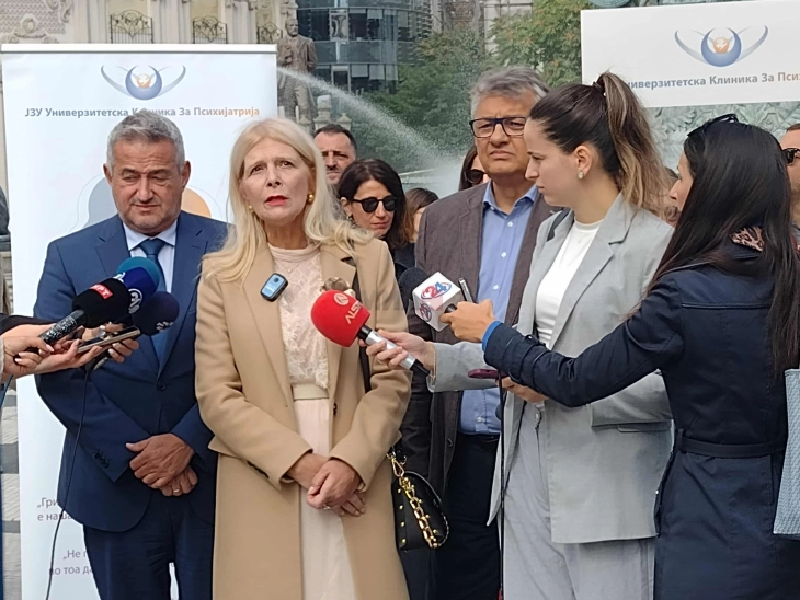 Одбележување на Светскиот ден на менталното здравје: Мора гласно да говориме, да бидеме достапни за граѓаните за помош и превенција на психички нарушувања