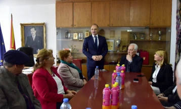 Филипче: Аманетот од хероите на НОБ е да ја продолжиме борбата за правдата и слободата, за нашиот дом