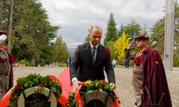 Urim nga Misajlovski: Dita e sotme na kujton guximin, sakrificën dhe idealet e paraardhësve tanë, të cilët me trimëri udhëhoqën luftën për liri