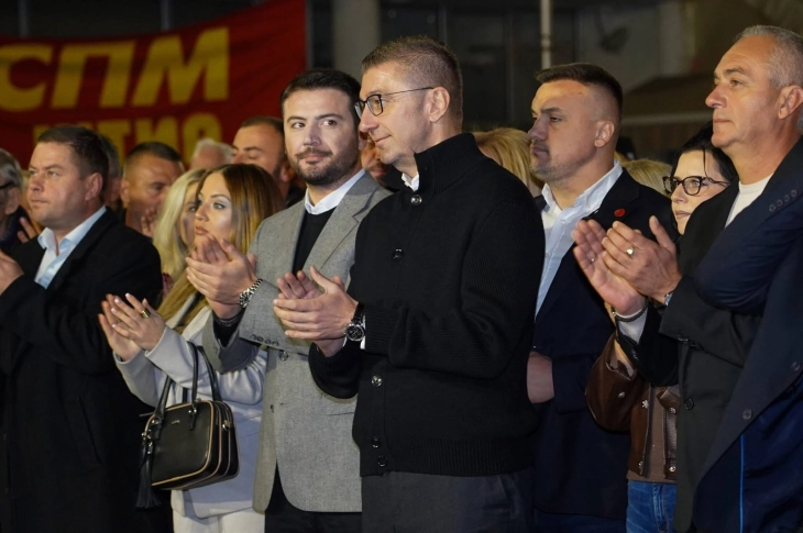 Мицкоски од Штип: За прв пат по седум години јавниот долг на државата е намален за 4,7 проценти од БДП