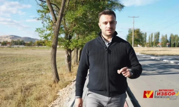 Паунов: Нови тротоарски површини во центарот на општина Карбинци за поголема безбедност но и модерен урбан лик