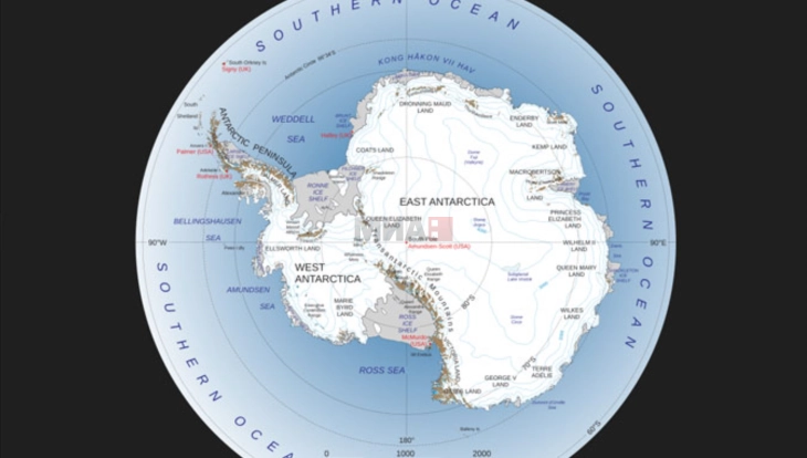 Научниците открија истекување на метан на морското дно кај Антарктикот