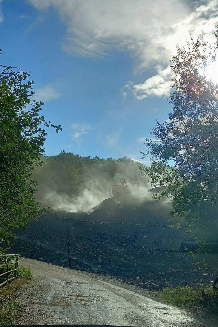 Мојсоска: Стружани се трујат од запален јаглен во рудникот Пискупштина
