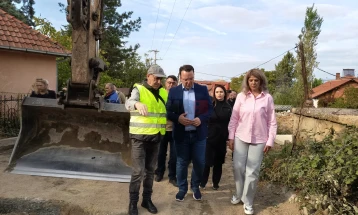 Николоски: Со Светската банка лоциравме над 14 милиони евра за локални улици, следат дополнителни 2,5 милиони евра