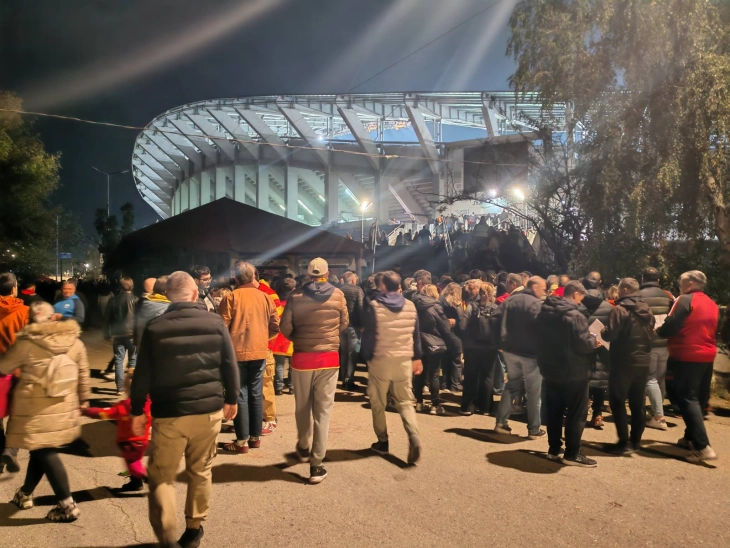 Македонската репрезентација ќе има максимална поддршка од трибините на дуелот со Казахстан