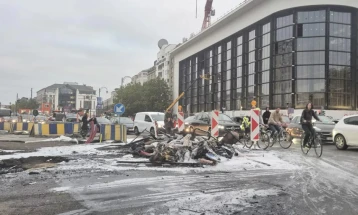 Учесници на синдикалните протести во Брисел приведени поради вандализам  