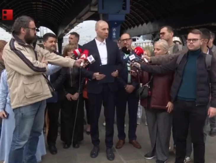 Прес-конференција на директорот на МЖ Инфраструктура Синиша Ивановски (во живо)