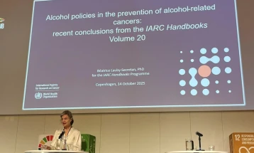 СЗО бара построга политика за алкохолот во борбата против рак во ЕУ