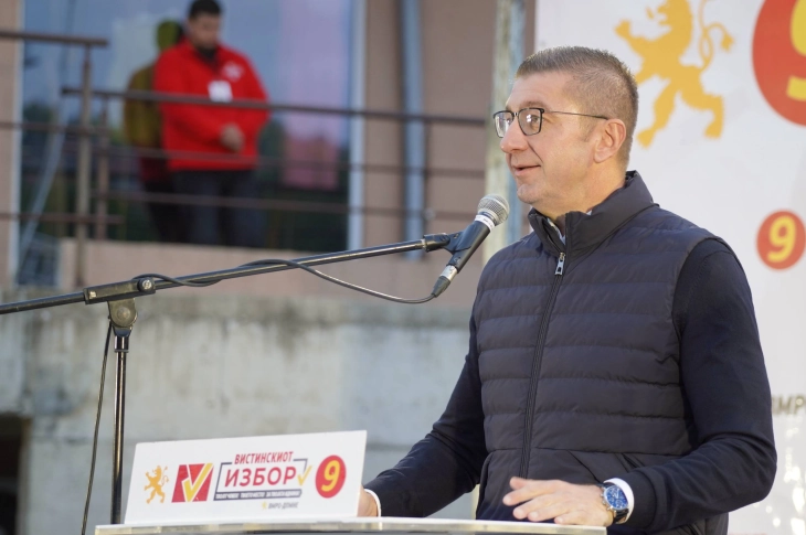 Мицкоски од Пробиштип: Кампањата речиси завршува, а Венко не сопре со црна кампања, свесен е дека тоне