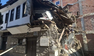 Значителни оштетувања се констатирани кај споменикот на културата во Струга