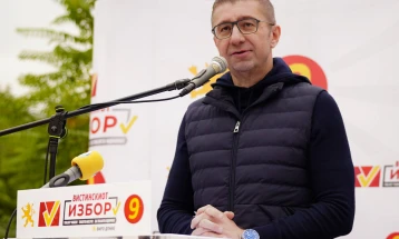 Mickoski: Back VMRO-DPMNE candidates to ensure those ruining Macedonia for 20 years don’t return
