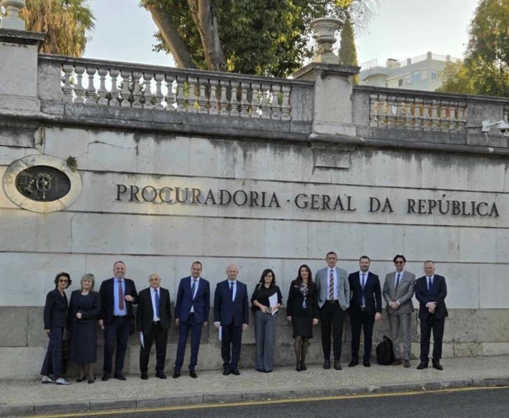 Një delegacion i Prokurorisë publike për vizitë të institucioneve më të larta të prokurorisë publike në Portugali