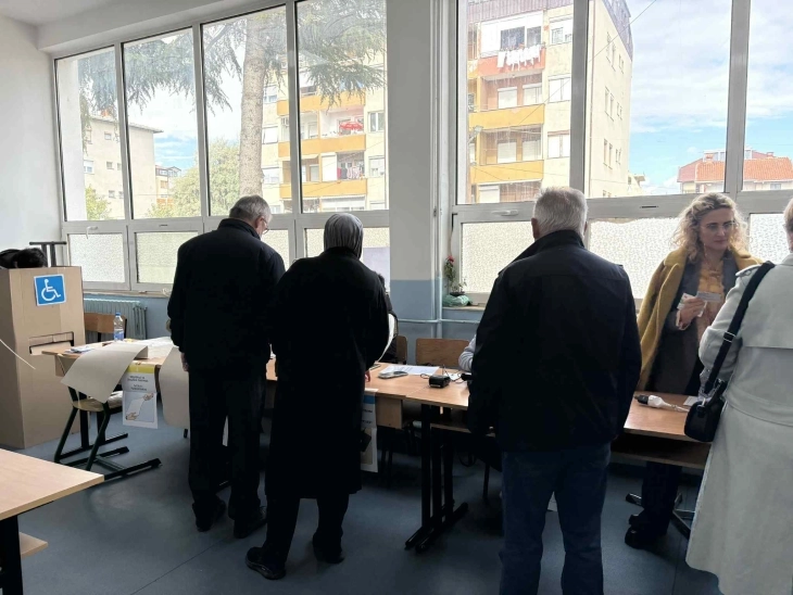 Deri në orën 17 në Strugë dalja është 35,2 për qind, në Vevçan mbi 61 për qind