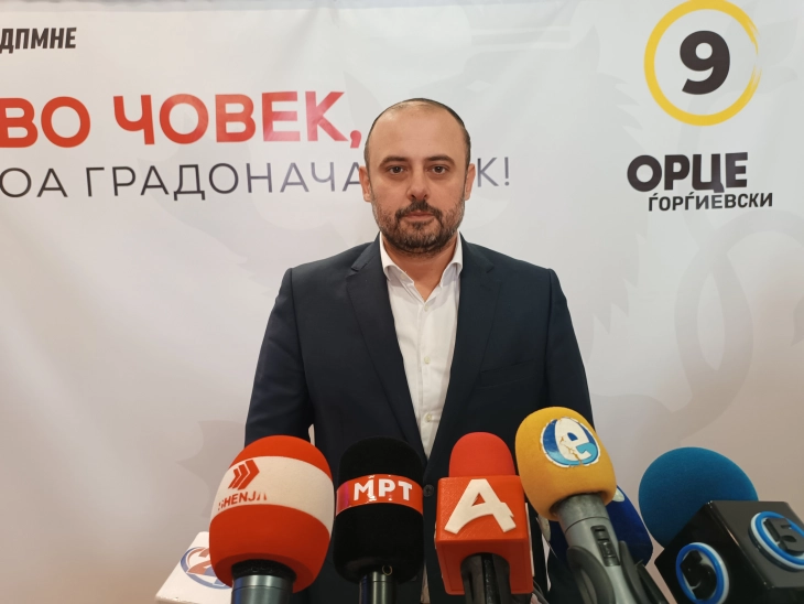 Gjorgjievski: Skopje voted for a vision, concrete projects and responsible functioning