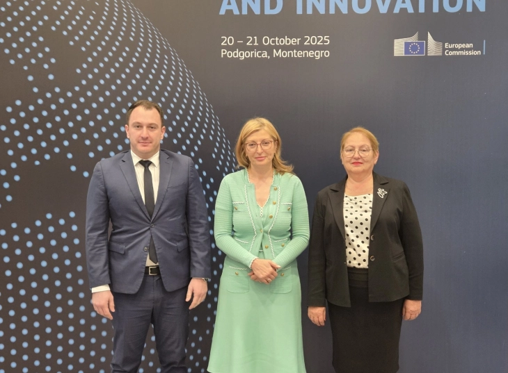 Јаневска и Андоновски на средба со Захариева: Македонија се фокусира на науката и иновации и добива зголемена поддршка од програмите на ЕУ