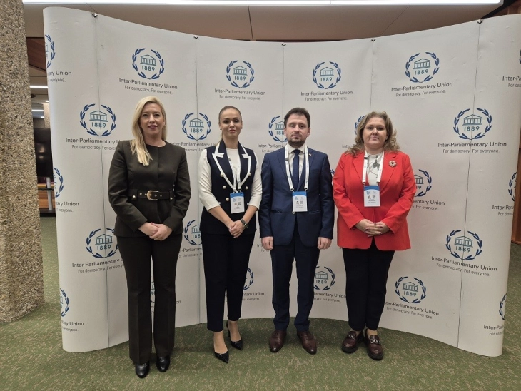 Delegacion i Kuvendit në Asamblenë e 151-të të Unionit Ndërparlamentar në Gjenevë