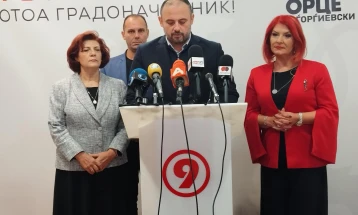 Gjorgjievski: E pranoj ftesën për debat me kundërkandidatin Mecinoviq, qytetarët meritojnë debat të hapur dhe të argumentuar