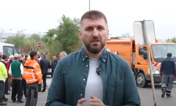 Митески: Се организиравме да го исчистиме Аеродром од сметот