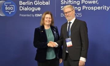 Божиновска на „Berlin Global Dialogue“: Зависноста од еден извор е ризик од минатото