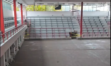 Герасимовск: Реконструкцијата на салата „Работнички“ е во завршна фаза, на 13 декември ќе се одигра натпреварот против МЗТ