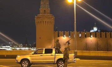 Sulm i madh me dronë në Moskë