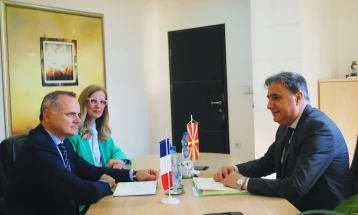 Францускиот амбасадор Кристоф Ле Риголер во работна посета на АВМУ