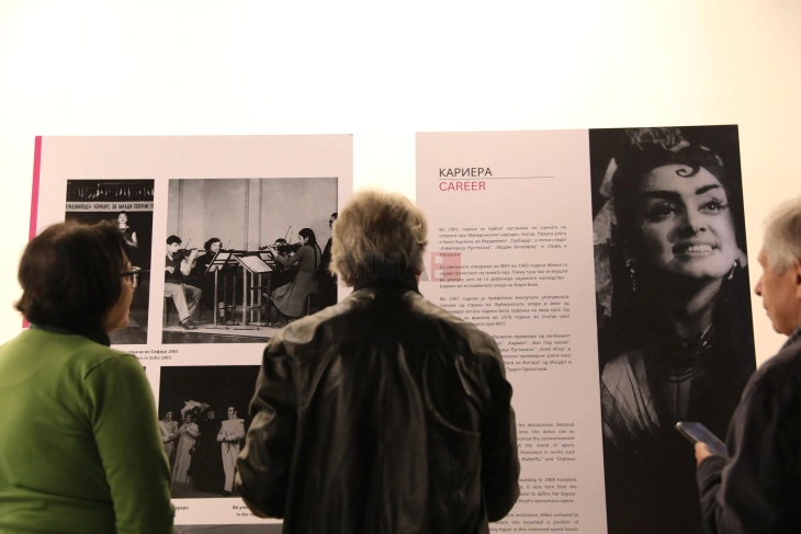 Изложба посветена на македонската оперска пејачка со светска кариера, Милка Ефтимова