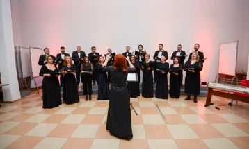 Одржан концерт „Македонска хорска музика“ во Тетово