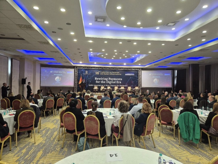 16th Conference on Payments and Market Infrastructure opens in Ohrid